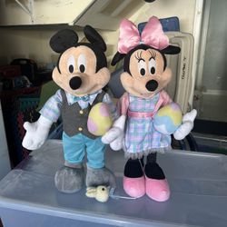 Disney Mickey And Minnie Dolls
