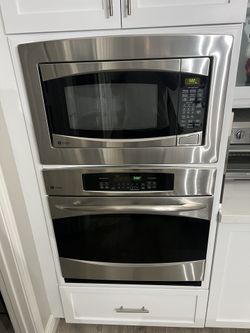 Stainless Steel LG Oven & Microwave