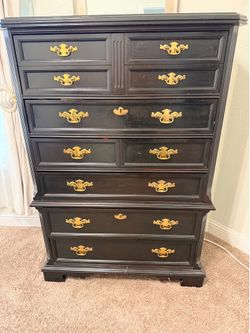 Free tall traditional dresser see pics for measurements