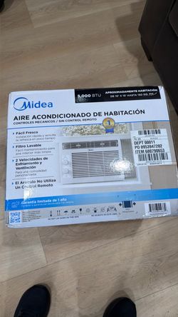 Midea 5,000 BTU DOE Window Air Conditioner, for spaces up to 150 sq. ft.