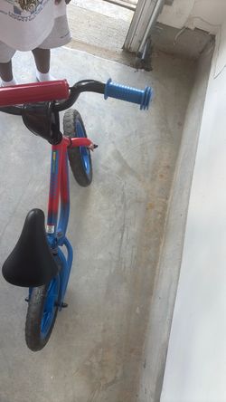 Kids Balance Bike Red and Blue