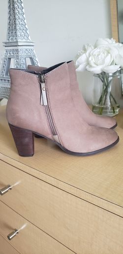MIA Soft Leather Ankle Boots Size 8
