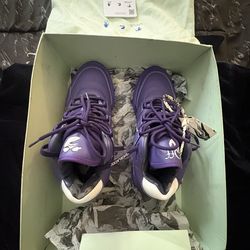 Off-white Bape  purple.