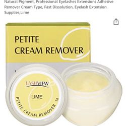 Brand New Set Of Cream Remover And Eyelash Extension 