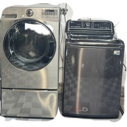 LG washer/gas dryer set