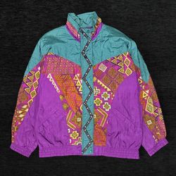 VINTAGE 90s LAVON WINDBREAKER JACKET 