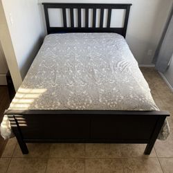 Full Size Bed Frame And Mattress Like New