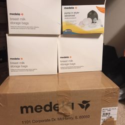 Medela pump in style doble electric Breast pump with on the go tote bag