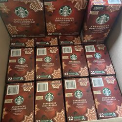 Starbucks K Cups- Lmtd Ed. Gingerbread 
