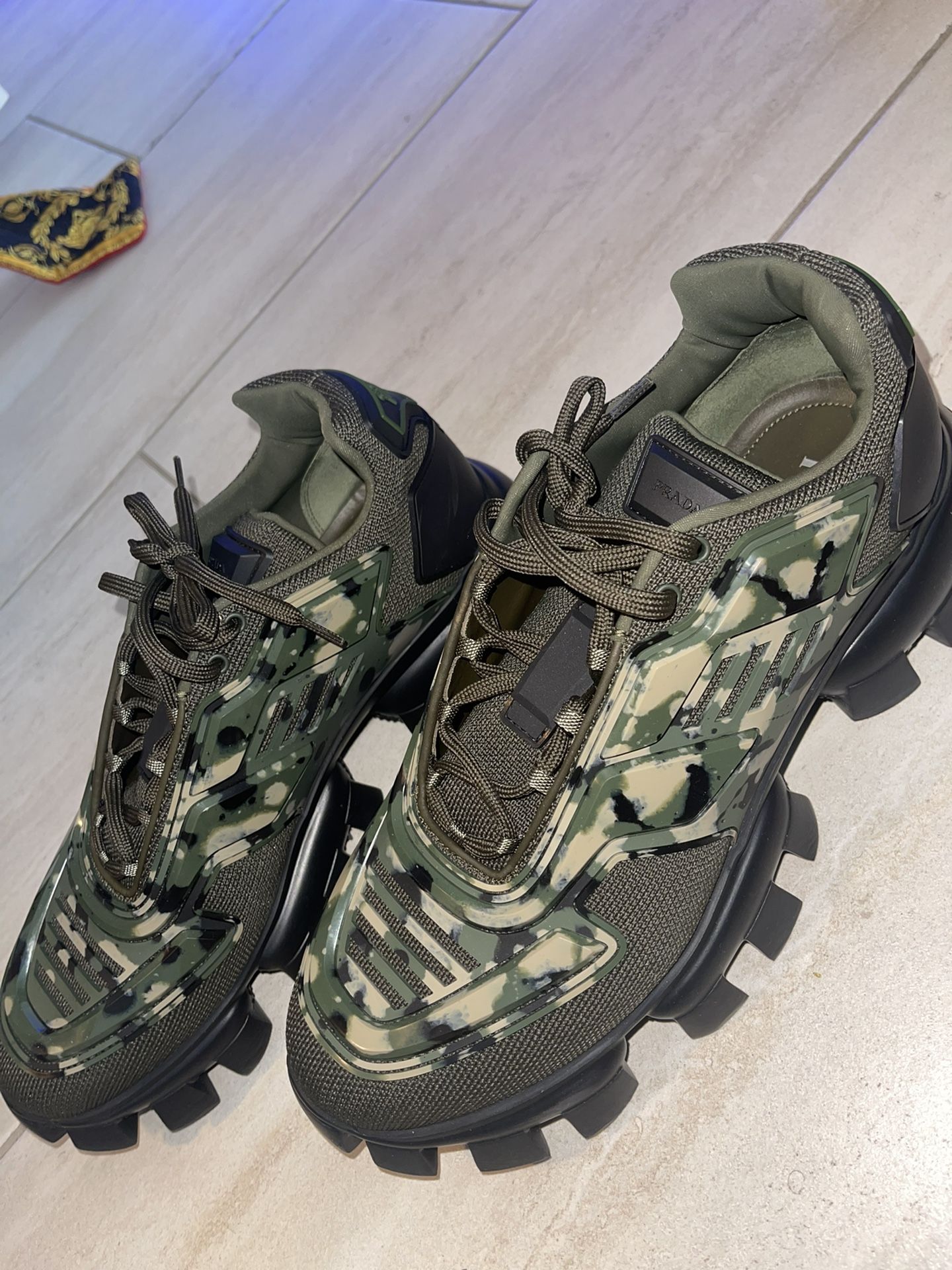 Prada Army fatigue Sneakers