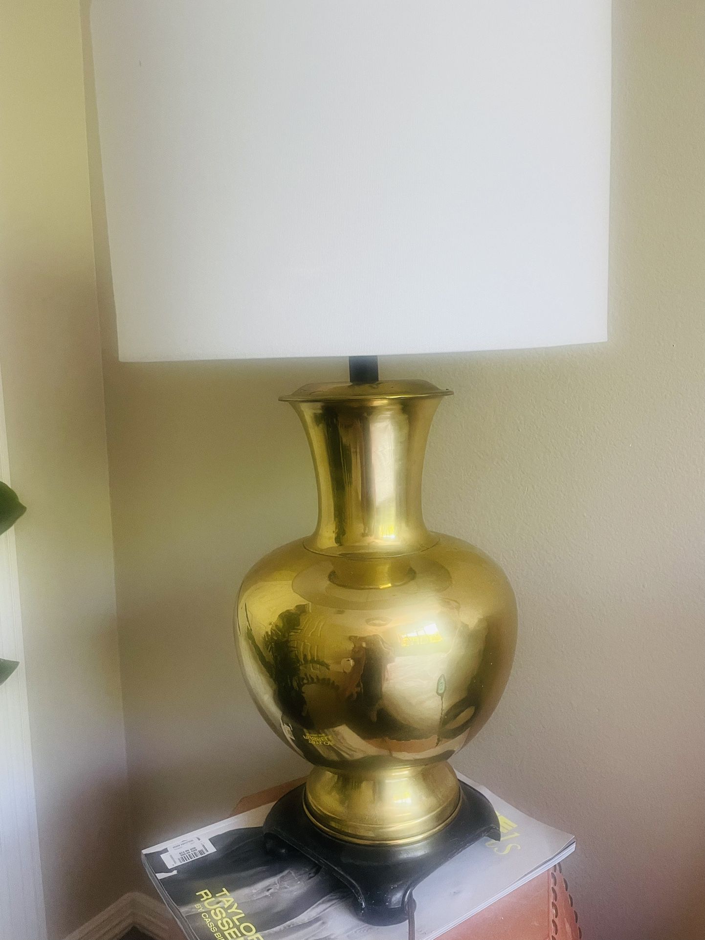 Vintage Gold Lamp