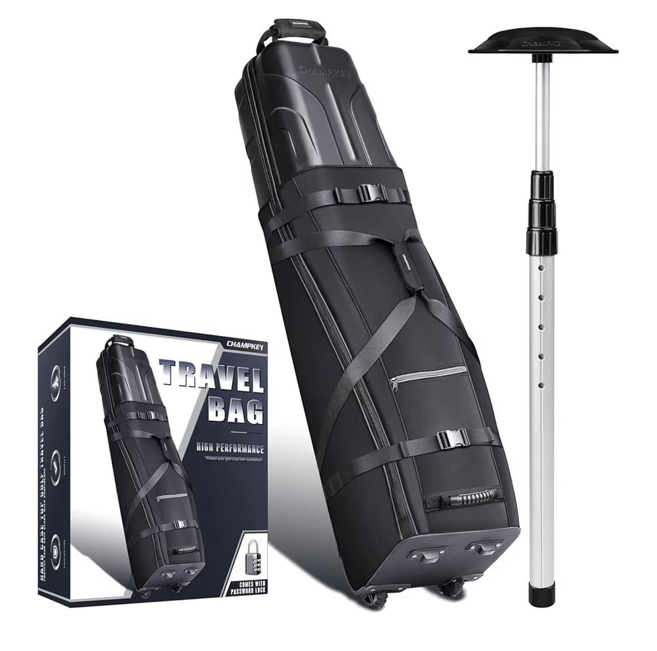 CHAMPKEY Premium Soft-Padded Golf Travel Bags