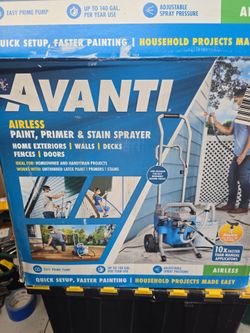 Avant airless paint spray one time use