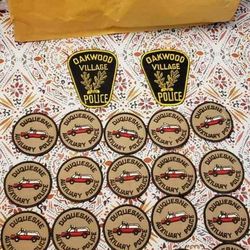 Police Department Patches - DUQUESNE Auxiliary and Oakwood Village