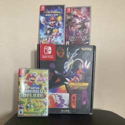 Nintendo Switch Oled Pokemon Edition Bundle 