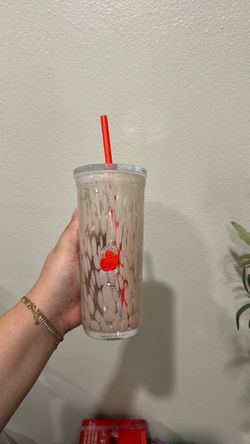 NEW FALL STARBUCKS GLASS CUP