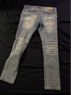 Purple jeans