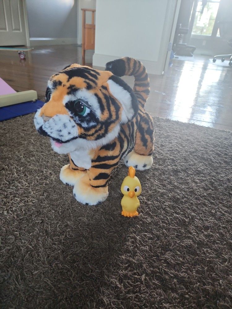Furreal Friends “tyler The Playful Tiger” Animatronic Pet Toy