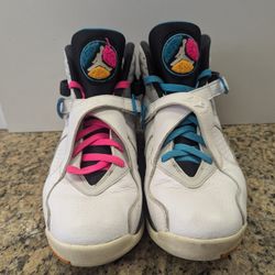 Jordan 8 Retro South Beach 305381-113 Size 12