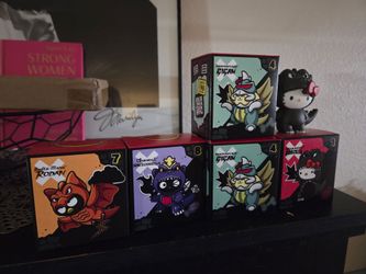 Sanrio x Godzilla Blind Box Figures Set of 5 Hello Kitty