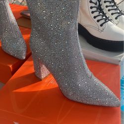 Botas Con Glitter 