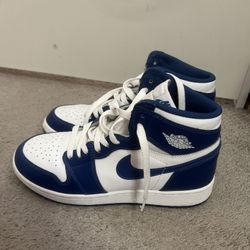 VNDS JORDAN 1 STORM BLUE SIZE 7Y NO BOX