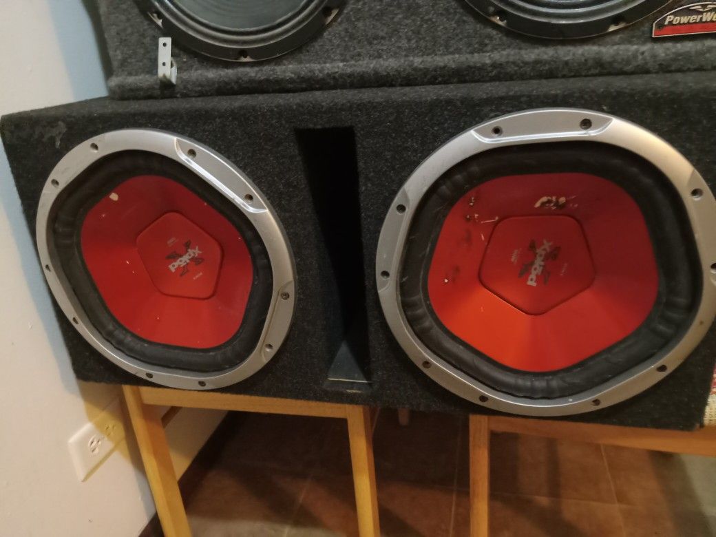 Sony Xplod 12 Inch 1200w Subwoofers 