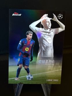 Topps Finest Lamine Yamal Shadow Play  SSP