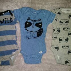 Onesies 0-3mo.