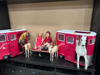 🐴💕 HUGE OUR GENERATION HORSE & DOLL LOT – $150 💕🐴
