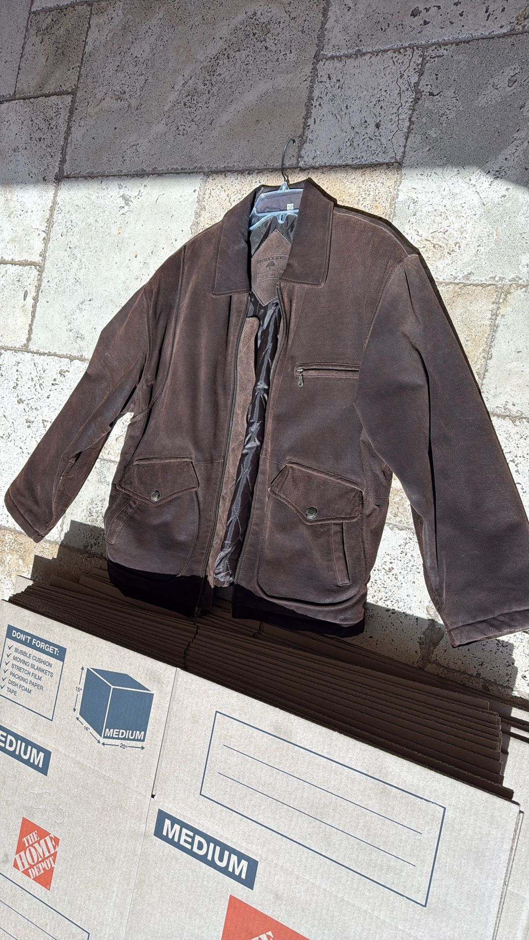 Leather jacket