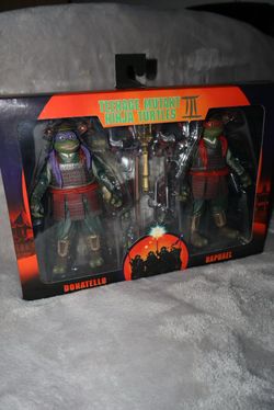 Ninja Turtles Action Figures- donatello and raphael