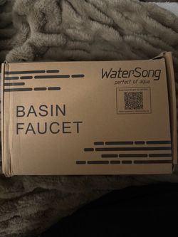 Restroom faucet silver