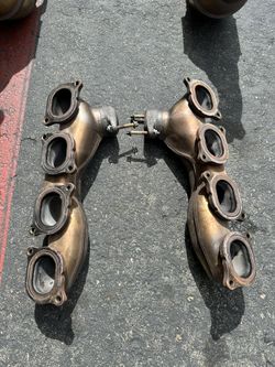 Mercedes W204 C63 AMG OEM Headers And Resonator00