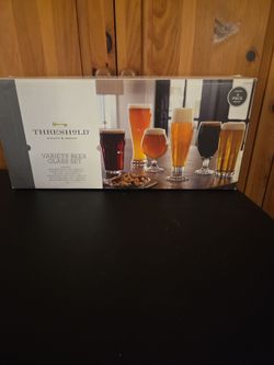 Threshold Variety Beer Glass Set 6-Piece