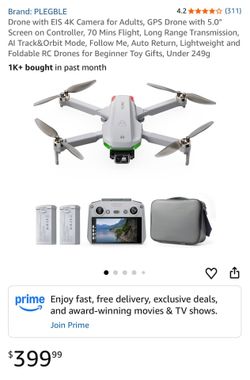 4K GPS DRONE Plegble PL-710 lightweight, foldable Brand new