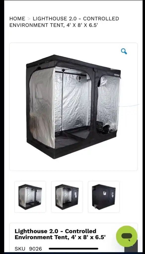 GROW TENT FOR SALE