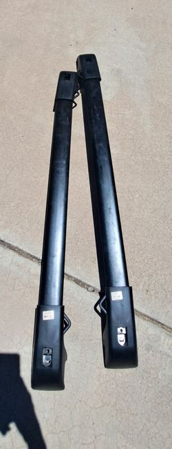 OEM-Style Aerodynamic Roof Rack Crossbars (Pair) – Fits Flush Side Rails