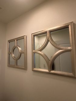 Set of 3 Decorative Wall Mirrors