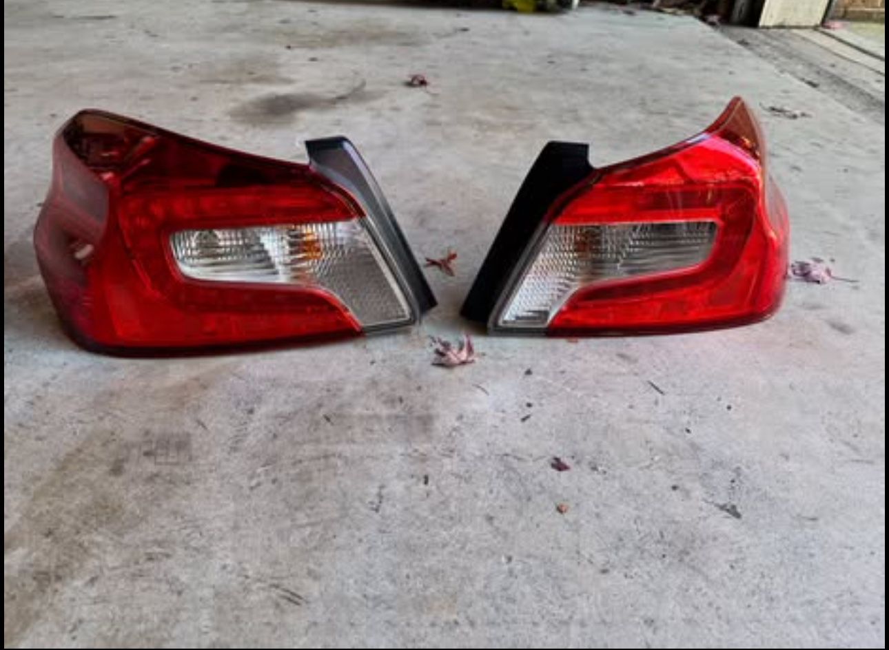 2016 Subaru WRX STi Taillights