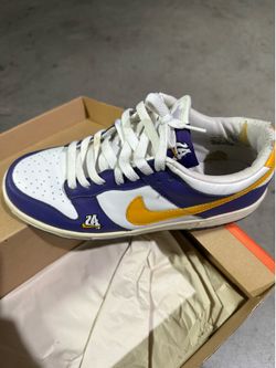 Nike dunk low Lakers