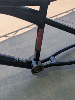 1998 Dyno air BMX frame and fork