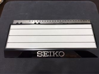 Seiko watch display