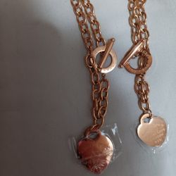 Tiffany And Co Bracelet And Necklace 