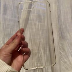 Clear Flexible iPhone 7 Plus Case Like New