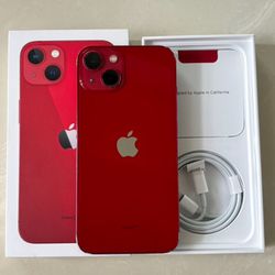 T Mobile Red iPhone 13 128gb