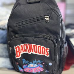 Rick And Morty Backwoods Cross Bag