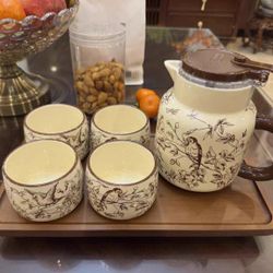 Ceramic Tea Service Set 