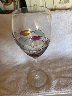 Stimas Romania Milano Mosaic Wine Goblets