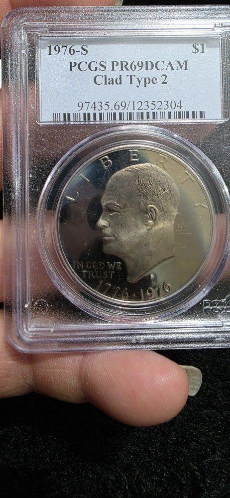 Silver Eisenhower Dollar 